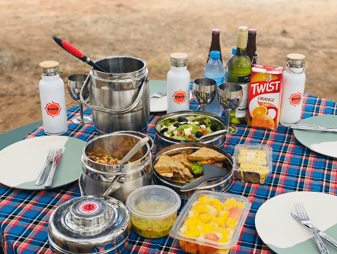 Lunch spread 